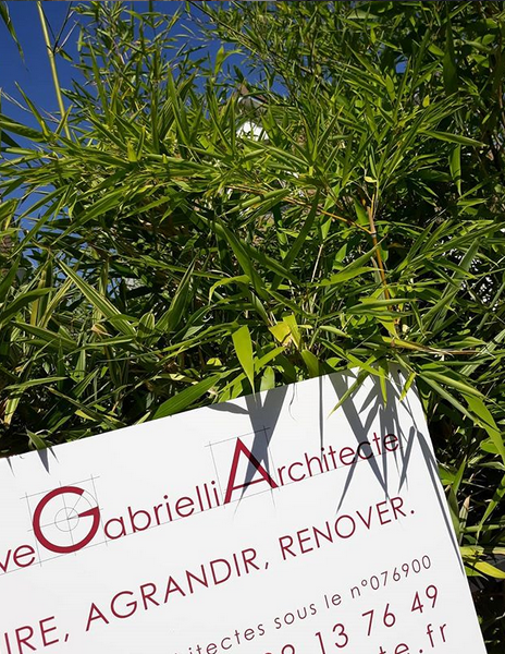Panneau verdure Gabrielli Architecte